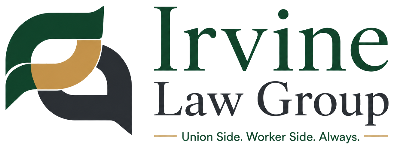 Irvine Law Group - Union Side. Worker Side. Always.